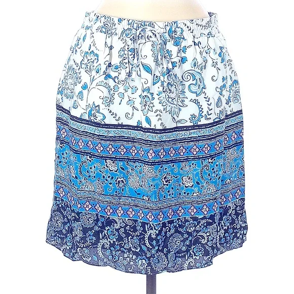 Ann Taylor Loft Petite Floral Skirt - Picture 1 of 2